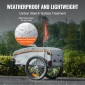 VEVOR Bike Cargo Trailer, χωρητικότητα φόρτωσης 88/100/160 lbs, βαρέως τύπου καρότσι ποδηλάτου, αναδιπλούμενος συμπαγής χώρος αποθήκευσης με γενικό κοτσαδόρο