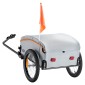 VEVOR Bike Cargo Trailer, χωρητικότητα φόρτωσης 88/100/160 lbs, βαρέως τύπου καρότσι ποδηλάτου, αναδιπλούμενος συμπαγής χώρος αποθήκευσης με γενικό κοτσαδόρο