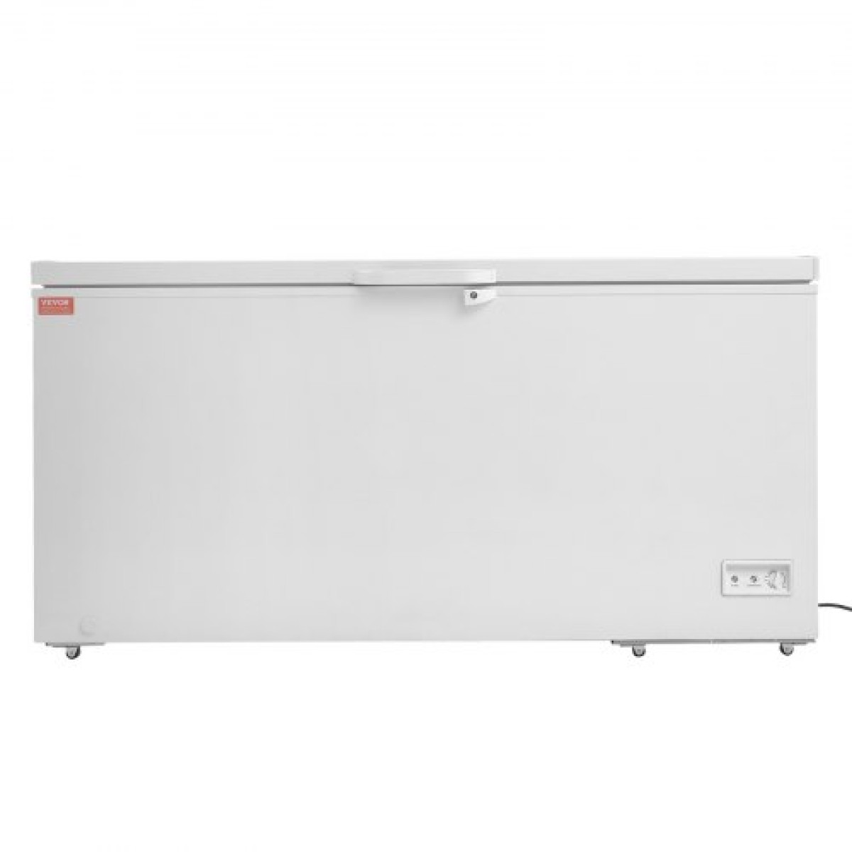 VEVOR Chest Freezer, 17,2 cu.ft / 488 L Large Deep Freezer & 4 Αποσπώμενα καλάθια, Ανοιχτοί Επαγγελματικοί Καταψύκτες Θυρίδας με Καπάκι, Ρυθμιζόμενη θερμοκρασία 7 Επιπέδων, Φωτισμός LED, 6 Τροχοί
