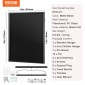 Θήκη πλαισίου οθόνης VEVOR Jersey, 24 x 32 x 1,5 ίντσες/61 x 81,3 x 3,8 cm, Μεγάλο Sport Jersey Shadow Box με 98% προστασία από υπεριώδη ακτινοβολία για υπολογιστή και κρεμάστρες, για μπλούζα και στολή χόκεϊ ποδοσφαίρου μπάσκετ μπάσκετ, μαύρη