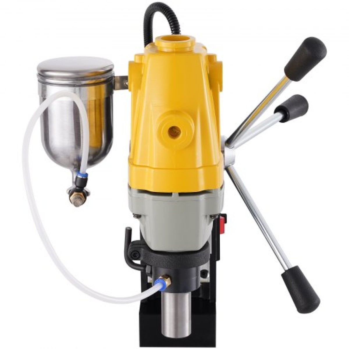 VEVOR 1100W Magnetic Drill Press 12000 N Magnet Force με 6 τμχ Δακτυλιοειδείς μύτες κοπής HSS