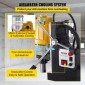 VEVOR 1100W Magnetic Drill Press 12000 N Magnet Force με 6 τμχ Δακτυλιοειδείς μύτες κοπής HSS