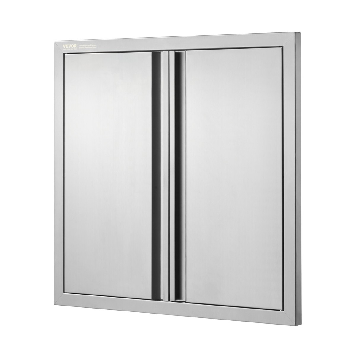 VEVOR BBQ Access Door, 660x610 mm Διπλή Πόρτα Εξωτερικής Κουζίνας, Πόρτα από ανοξείδωτο ατσάλι, Flush Mount Door, Wall Κατακόρυφη Πόρτα με Χειρολαβές, για BBQ Island, Ψητοπωλείο, Εξωτερικό ντουλάπι