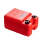 VEVOR Marine Tank, 6,34-Gallon/24-L Marine Portable Tank Outboard Marine Boat Transfer Tank with 9,8ft Hose, Gauge for Outboard Engine Boats, Yacht, Fishing Boat, Deck Boat, Red