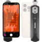 Θερμική κάμερα VEVOR για Android & IOS, ασύρματη θερμική απεικόνιση υπερύθρων ανάλυσης 256 x 192 υπερύθρων με WiFi & οπτική κάμερα, θερμική κάμερα 25 Hz Rate Refresh Rate για Smartphone, -4°F-1022°F, IP54
