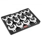 VEVOR Crowfoot Wrench Set, 1/2" Drive 14-Piece SAE (1-1/16" - 2") Crows Foot Wrench Set with Storage Tray, 40CR Material with Laser Etched Sing, για μηχανική συντήρηση ή επισκευή