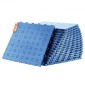 VEVOR Πλακάκια γκαράζ Interlocking, 12 x 12 x 0,53 ιντσών 50 Pack Πλακάκια δαπέδου γκαράζ, αντιολισθητικά πλακάκια δαπέδου γκαράζ διπλής όψης, για γκαράζ, υπόγεια, επισκευαστήρια, μπλε