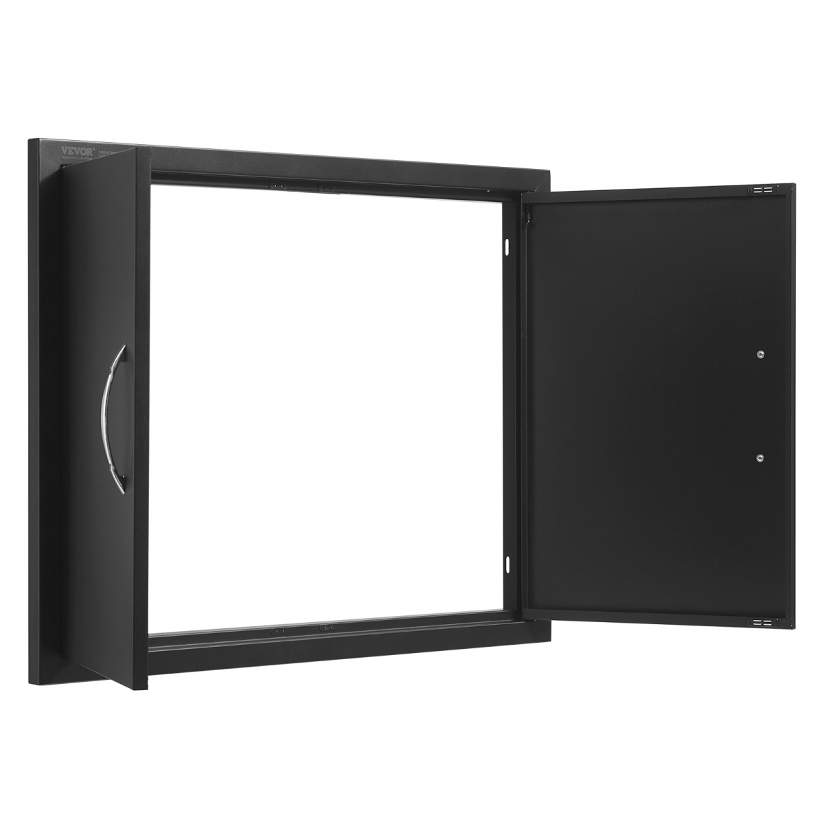 VEVOR BBQ Access Door, 788x610 mm Διπλή Πόρτα Εξωτερικής Κουζίνας, Πόρτα Ψυχρής Πλάτας Flush Mount, Επιτοίχια Κατακόρυφη Πόρτα με χερούλια, για BBQ Island, Ψητοπωλείο, Εξωτερικό ντουλάπι