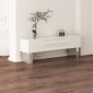 VEVOR Πλακάκια δαπέδου Interlocking Vinyl 1220 X 185 mm, 10 πλακάκια πάχους 5,5 mm που κουμπώνουν μαζί, DIY δάπεδο με κόκκους ξύλου βαθύ καφέ για κουζίνα, τραπεζαρία, υπνοδωμάτια και μπάνια, Εύκολη διακόσμηση σπιτιού