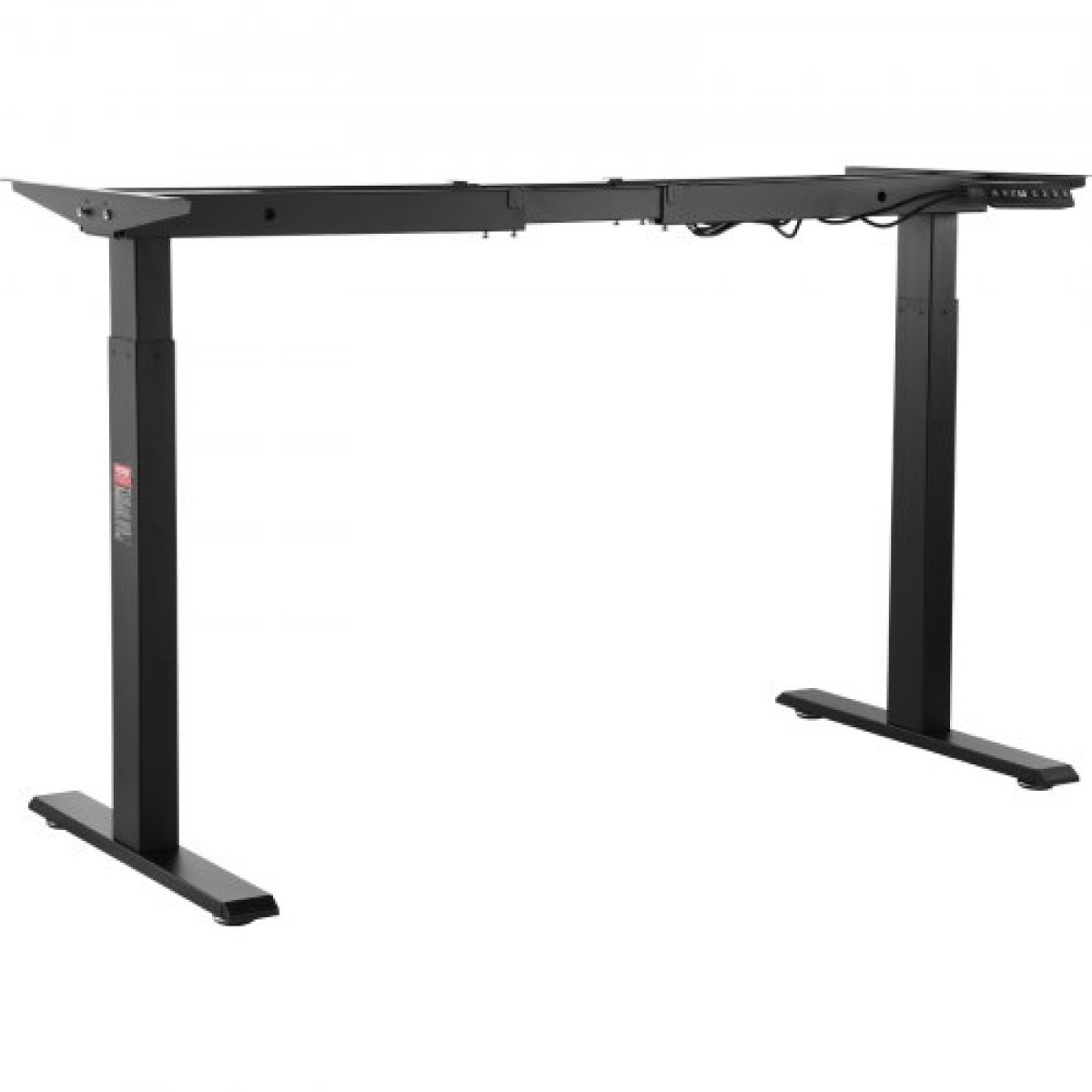 VEVOR Electric Standing Πλαίσιο Διπλού κινητήρα Ρυθμιζόμενο 70-117 cm Υ Μαύρο