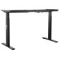 VEVOR Electric Standing Πλαίσιο Διπλού κινητήρα Ρυθμιζόμενο 70-117 cm Υ Μαύρο