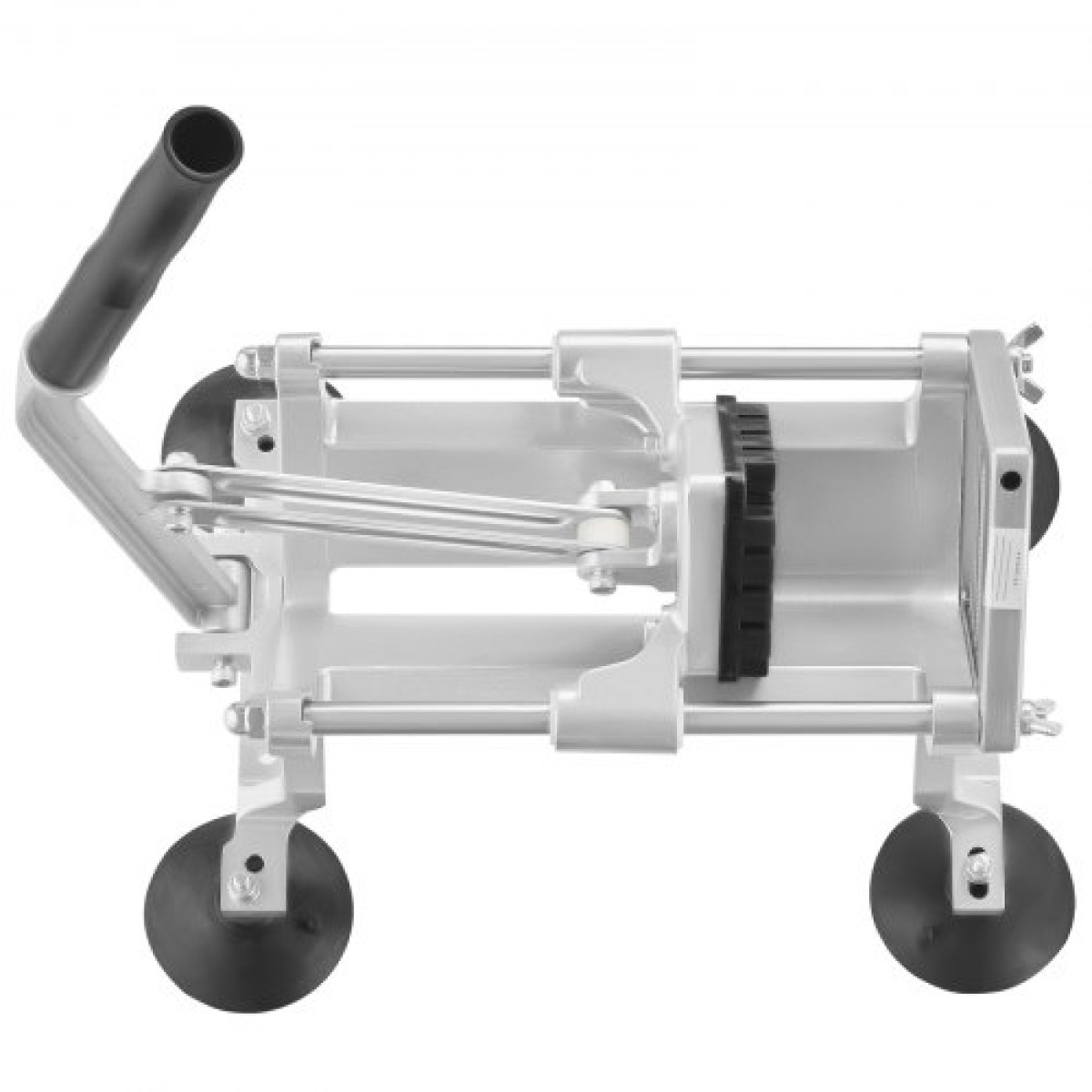 VEVOR Εμπορικός τεμαχιστής λαχανικών, 1/4"+3/8"+1/2" Κόφτης φρούτων, Κόφτης λαχανικών από ανοξείδωτο ατσάλι και κράμα αλουμινίου Μηχάνημα κοπής λαχανικών, Χειροκίνητος τεμαχιστής με αντιολισθητικά πόδια, για ραπανάκια, κρεμμύδια, πατάτες