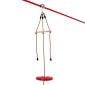 Κιτ Zipline VEVOR για παιδιά και ενήλικες, κιτ φερμουάρ 65 ποδιών έως 500 λίβρες, φερμουάρ Γρήγορης ρύθμισης εξωτερικού χώρου πίσω αυλή, Ψυχαγωγία παιδικής χαράς με φερμουάρ, νάιλον ζώνη ασφαλείας, κάθισμα και τιμόνι