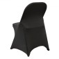 Πτυσσόμενα καλύμματα καρέκλας VEVOR Stretch Spandex, Universal Εφαρμοσμένο κάλυμμα καρέκλας, Αφαιρούμενα πλενόμενα προστατευτικά καλύμματα, για γάμους, διακοπές, συμπόσιο, πάρτι, γιορτή, δείπνο (30 τμχ Μαύρο)