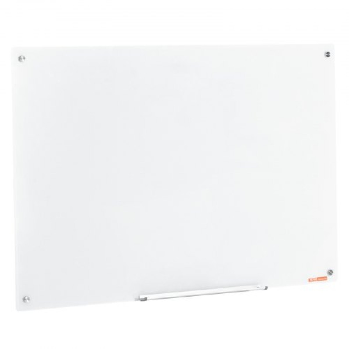 Λευκός πίνακας VEVOR Magnetic Glass, Dry Erase Board 1200 x 800 mm, Επιτοίχιος μεγάλος λευκός γυάλινος πίνακας χωρίς πλαίσιο, με δίσκο μαρκαδόρου, γόμα και 2 μαρκαδόρους, λευκό