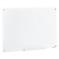 Λευκός πίνακας VEVOR Magnetic Glass, Dry Erase Board 1200 x 800 mm, Επιτοίχιος μεγάλος λευκός γυάλινος πίνακας χωρίς πλαίσιο, με δίσκο μαρκαδόρου, γόμα και 2 μαρκαδόρους, λευκό