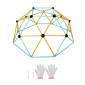 VEVOR Climbing Dome, 6FT Geometric Dome Climber Play Center για παιδιά 3 έως 9 ετών, Jungle Gym που υποστηρίζει 600LBS και Easy Assembly, με λαβή αναρρίχησης, εξοπλισμό παιχνιδιού εξωτερικού χώρου και εσωτερικού χώρου για παιδιά