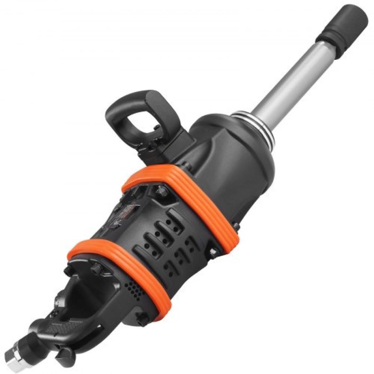 VEVOR 2,5 cm Αεροκλειδί κρούσης, Έως 7016,37 N·m Beast Reverse Torque Output Pneumatic Impact Gun w/ 20cm Extended Anvil για επισκευές και συντήρηση μηχανημάτων βαρέως τύπου / Ημιφορτηγού / Λεωφορείου
