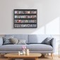 Θήκη οθόνης για αθλητικές κάρτες VEVOR 36, 30,5x24,3x2,1 ίντσες/77,5x61,7x5,3 cm, Πλαίσιο προβολής κάρτας μπέιζμπολ με 98% προστασία UV Clear View γυαλί υπολογιστή, ντουλάπι τοίχου που κλειδώνει για εμπορική κάρτα μπάσκετ χόκεϊ ποδοσφαίρου