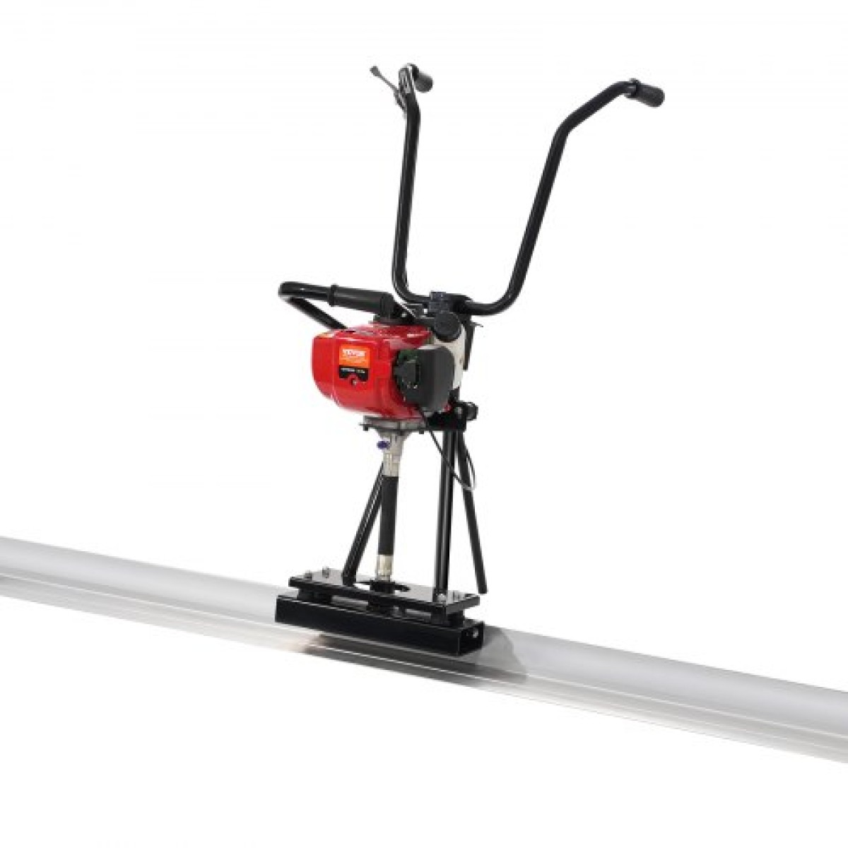 VEVOR Gas Concrete Power Screed, 6ft/8ft/11ft Σετ ράβδων πλάκας αλουμινίου, δονούμενος κινητήρας φινιρίσματος τσιμέντου 4 χρόνων με ρυθμιζόμενες λαβές, εργαλεία σκυροδέματος υψηλής απόδοσης 6500rpm