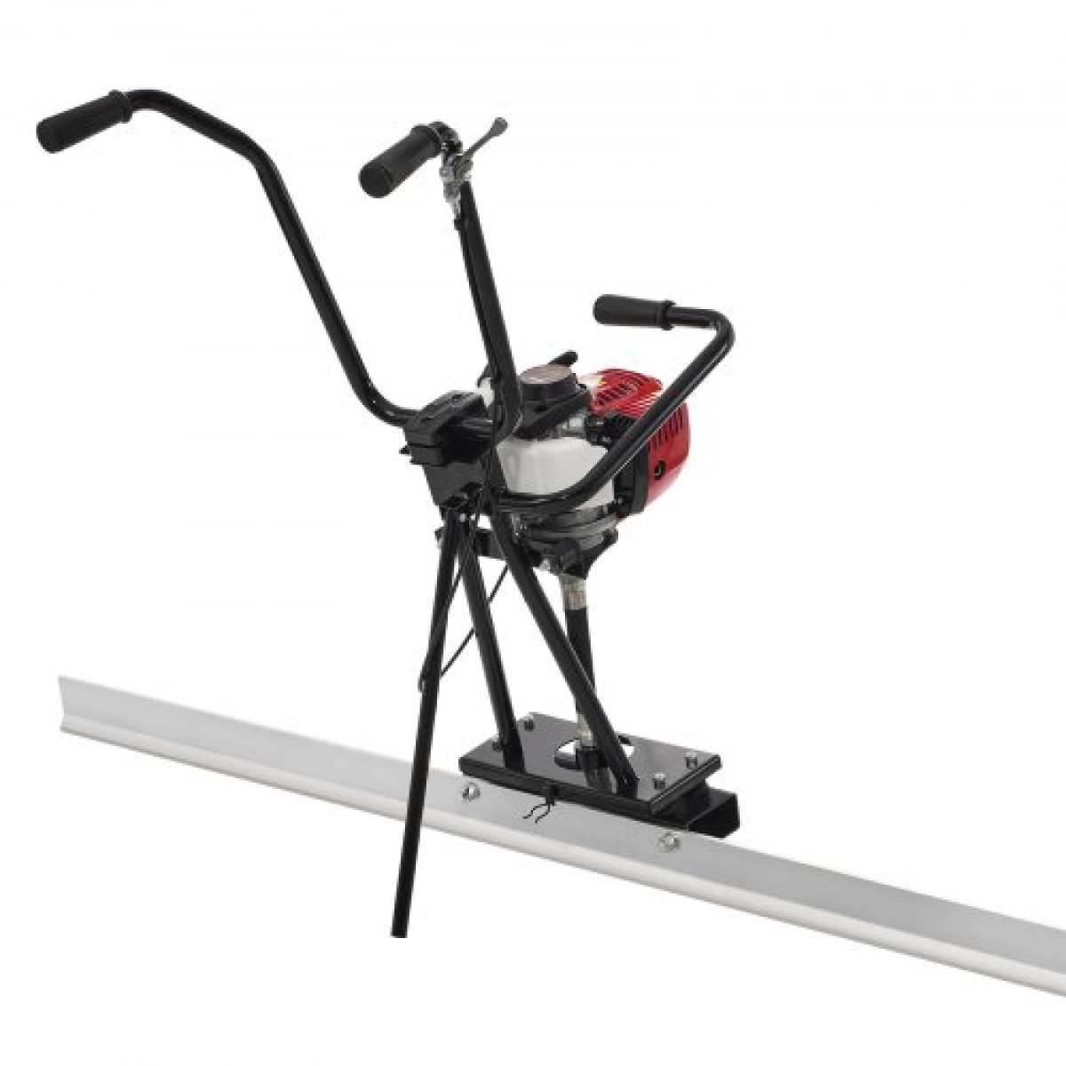 VEVOR Gas Concrete Power Screed, 6ft/8ft/11ft Σετ ράβδων πλάκας αλουμινίου, δονούμενος κινητήρας φινιρίσματος τσιμέντου 4 χρόνων με ρυθμιζόμενες λαβές, εργαλεία σκυροδέματος υψηλής απόδοσης 6500rpm