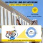 VEVOR Pro Airless Paint Paint Sprayer, Ηλεκτρικό Πιστόλι Ψεκασμού 1800W, Ρυθμιζόμενη πίεση ψεκασμού με σωλήνα για τοίχο και οροφή/χρώματα ξύλου και μετάλλων