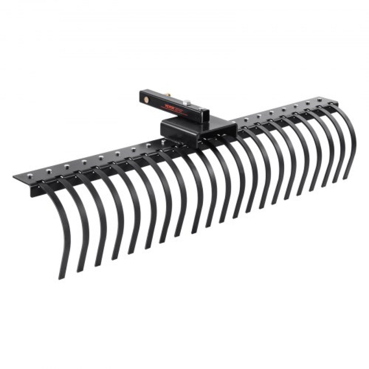 VEVOR Tow Behind Rake, 60" Tow Dethatcher με 21 Steel Coil Tines, Lawn Dethatcher Rake προσαρμόζεται σε γραμμές εργαλείων 48" ή 60" και συστήματα ανάρτησης 3 σημείων, για φύλλα, πευκοβελόνες και γρασίδι