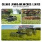 VEVOR Tow Behind Rake, 60" Tow Dethatcher με 21 Steel Coil Tines, Lawn Dethatcher Rake προσαρμόζεται σε γραμμές εργαλείων 48" ή 60" και συστήματα ανάρτησης 3 σημείων, για φύλλα, πευκοβελόνες και γρασίδι