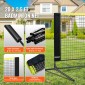 VEVOR 20ft Σετ Διχτυού Μπάντμιντον Φορητό Φορητό Δίχτυ Τένις Πικλέμπολ Βόλεϊ