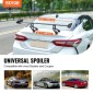 VEVOR Universal Rear Spoiler GT Style Adjustable Trunk Wing Car Racing 43,3"/110 cm
