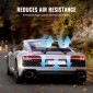 VEVOR Universal Rear Spoiler GT Style Adjustable Trunk Wing Car Racing 43,3"/110 cm