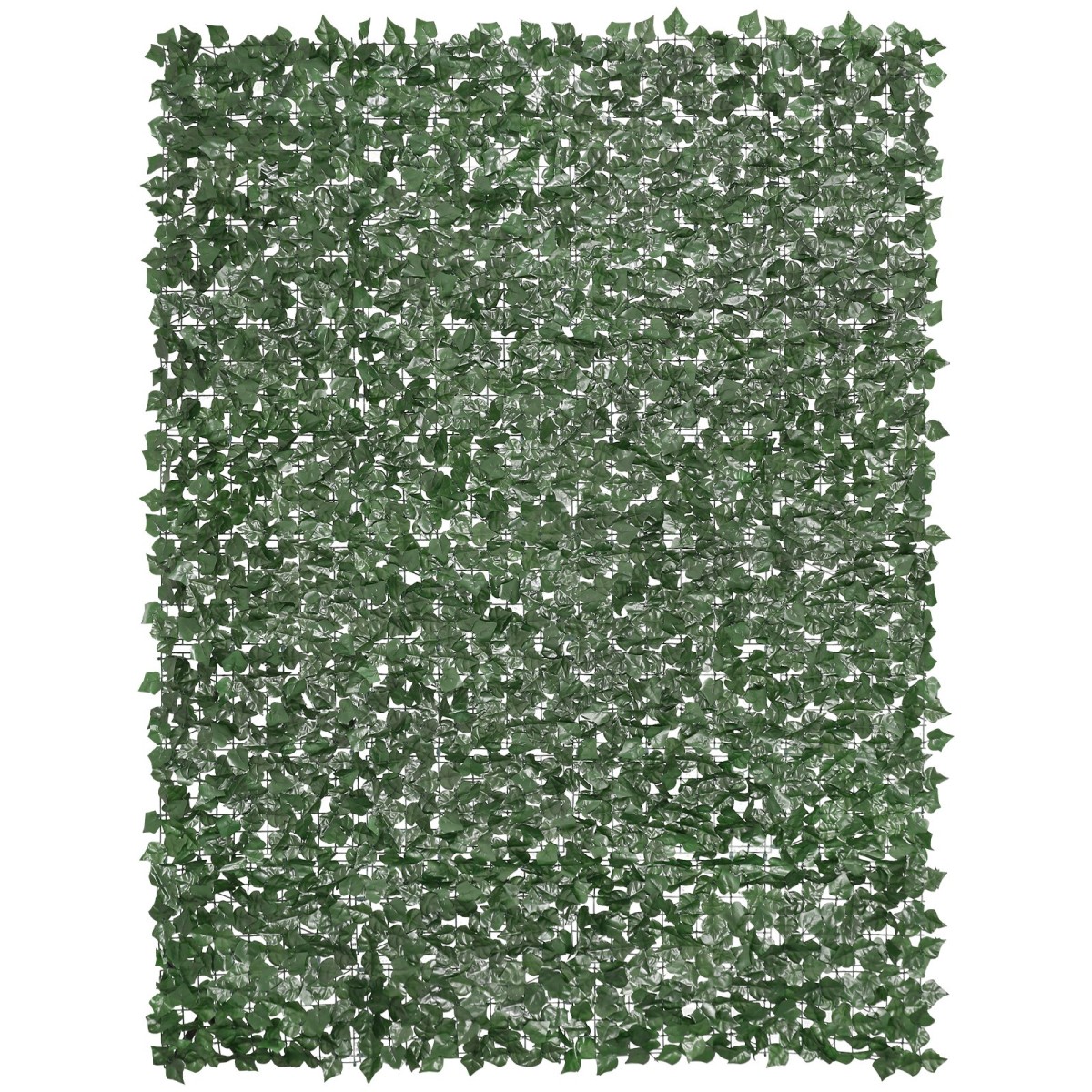 VEVOR Ivy Privacy Fence, 2440 x 1830 mm Τεχνητή πράσινη οθόνη τοίχου, Greenery Ivy Fence με ενισχυμένη άρθρωση, Faux Hedges Διακόσμηση αμπελόφυλλων για εξωτερικό κήπο, αυλή, μπαλκόνι, διακόσμηση βεράντας