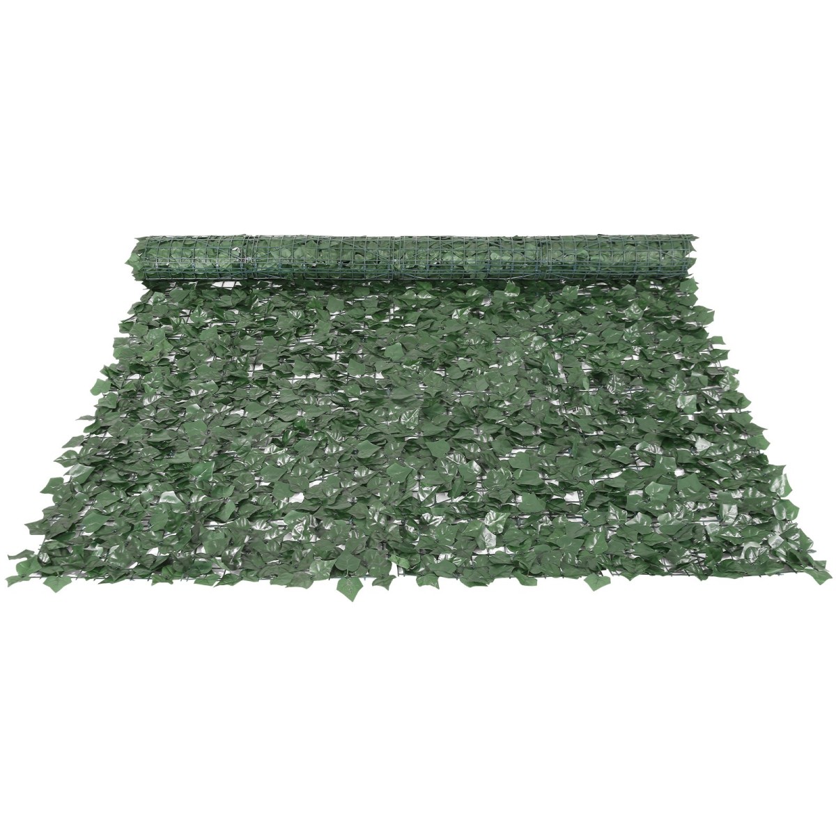 VEVOR Ivy Privacy Fence, 2440 x 1830 mm Τεχνητή πράσινη οθόνη τοίχου, Greenery Ivy Fence με ενισχυμένη άρθρωση, Faux Hedges Διακόσμηση αμπελόφυλλων για εξωτερικό κήπο, αυλή, μπαλκόνι, διακόσμηση βεράντας