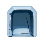 Φουσκωτός θάλαμος βαφής VEVOR, 9,8 x 8,2 x 8,2 ft/3 x 2,5 x 2,5 m Φουσκωτός θάλαμος ψεκασμού, με ισχυρό ανεμιστήρα και σύστημα φίλτρου αέρα 550 W, φορητός θάλαμος βαφής αυτοκινήτου για βαφή μοτοσυκλετών, ποδηλάτων, μικρών επίπλων