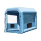 Φουσκωτός θάλαμος βαφής VEVOR, 9,8 x 8,2 x 8,2 ft/3 x 2,5 x 2,5 m Φουσκωτός θάλαμος ψεκασμού, με ισχυρό ανεμιστήρα και σύστημα φίλτρου αέρα 550 W, φορητός θάλαμος βαφής αυτοκινήτου για βαφή μοτοσυκλετών, ποδηλάτων, μικρών επίπλων
