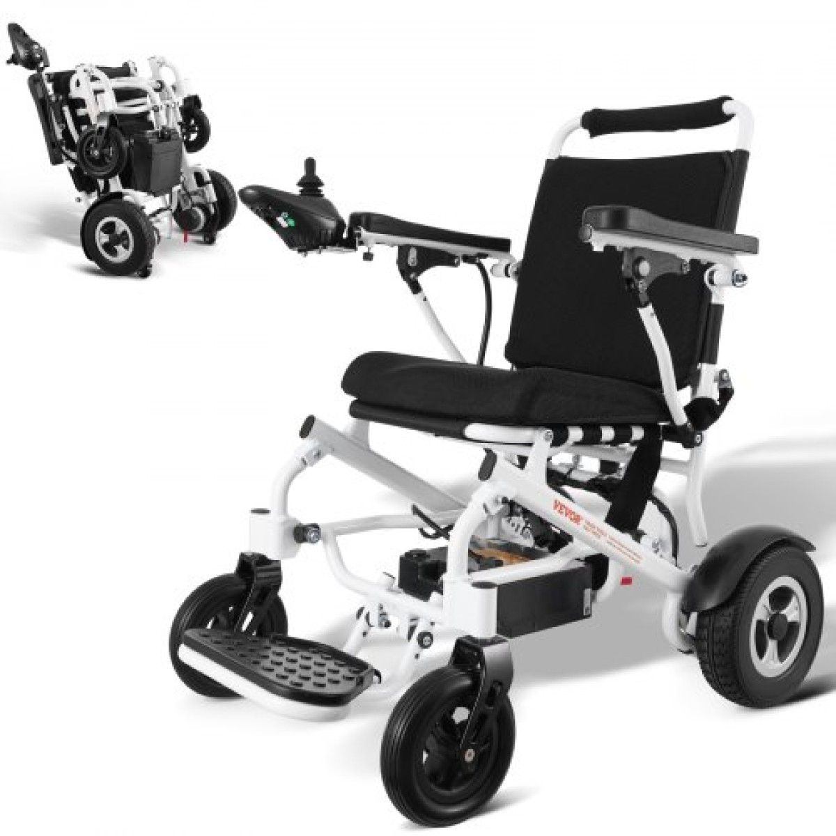 VEVOR Intelligent Foldable Electric Wheelchair Motorized Power Chair 300 lbs/136 kg