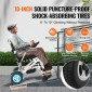 VEVOR Intelligent Foldable Electric Wheelchair Motorized Power Chair 300 lbs/136 kg