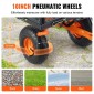 VEVOR Garden Dump Cart Βαρέως τύπου μεταλλικά καρότσια και βαγόνια 880 λίβρες/399,2 κιλά Φόρτωση