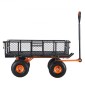 VEVOR Garden Dump Cart Βαρέως τύπου μεταλλικά καρότσια και βαγόνια 880 λίβρες/399,2 κιλά Φόρτωση