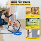 VEVOR Paint Sprayer, 1500W Airless Paint Sprayer, Hose Paint Gun 3000PSI Paint Sprayers for Home for ships, γέφυρες, πύργους, στύλους και άλλες μεγάλες μεταλλικές κατασκευές μεγάλης διάρκειας βιομηχανίας