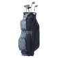 Τσάντα VEVOR Golf Cart with 14 Way Organizer Divider Top, Premium Nylon τσάντα 11 τσέπες, ανθεκτικές τσάντες γκολφ με λαβές & κάλυμμα σκόνης & αποσπώμενα λουριά για άνδρες και γυναίκες, Army Green
