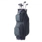 Τσάντα VEVOR Golf Cart with 14 Way Organizer Divider Top, Premium Nylon τσάντα 11 τσέπες, ανθεκτικές τσάντες γκολφ με λαβές & κάλυμμα σκόνης & αποσπώμενα λουριά για άνδρες και γυναίκες, Army Green