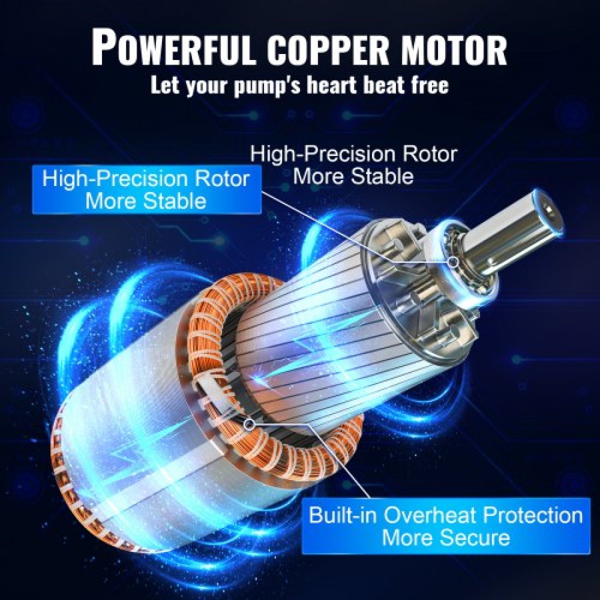 Υποβρύχια αντλία VEVOR Deep Well, 1100W 230V 50Hz, 7,1 m³/h Μέγιστη ροή 105 m Μέγιστη κεφαλή με ηλεκτρικό καλώδιο 19,4 m, Αντλίες νερού από ανοξείδωτο χάλυβα για βιομηχανική άρδευση και οικιακή χρήση, αδιάβροχο βαθμό IP68