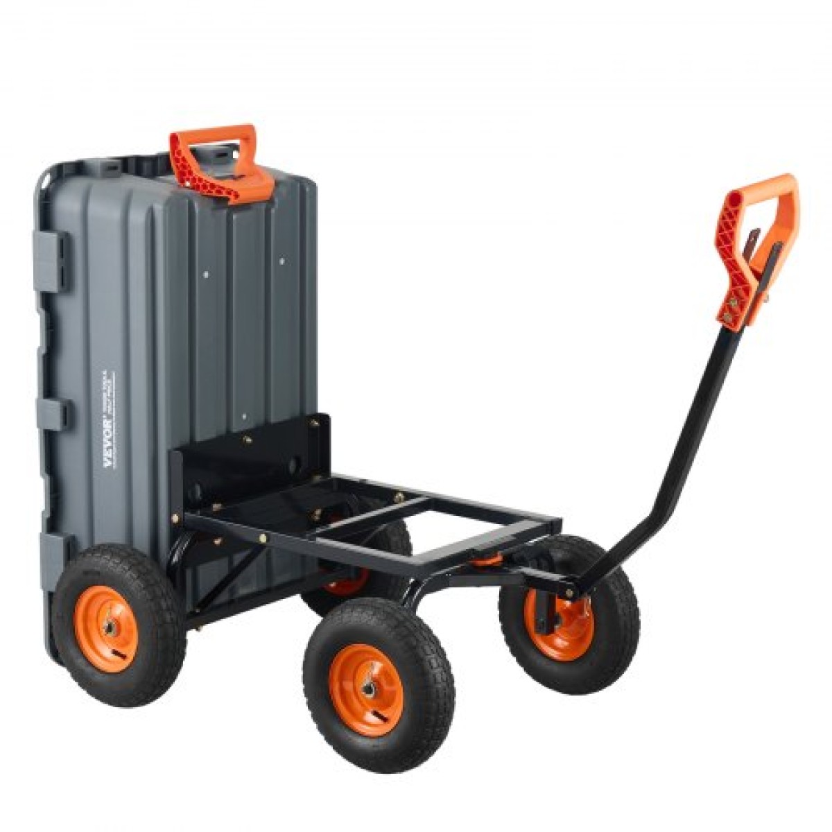 VEVOR Poly Garden Dump Cart Heavy-duty Yard Carts and Wagons 6,48 cu.ft/183,4 L 1200 lbs/544,3 kg