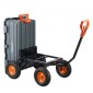 VEVOR Poly Garden Dump Cart Heavy-duty Yard Carts and Wagons 6,48 cu.ft/183,4 L 1200 lbs/544,3 kg