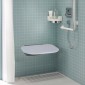 VEVOR Πτυσσόμενο κάθισμα ντους 13,6"/34,5 cm x 12,8"/32,5 cm Επιτοίχιος πάγκος ντους 450 lbs/204,1 kg