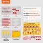 VEVOR Electrical Lockout Tagout Kit, 60 PCS Safety Lockout Tagout Station Περιλαμβάνει λουκέτα, Hasps, Tags, Nylon Ties, Expansion Kit και Lockout Station Board, για βιομηχανική, ηλεκτρική ενέργεια