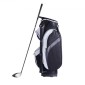 Τσάντα VEVOR Golf Cart με 14 Way Organizer Divider Top, 36" τσάντα Premium νάιλον με πολλές τσέπες, ανθεκτικές τσάντες γκολφ με λαβές & κάλυμμα σκόνης & αποσπώμενα λουριά για άνδρες και γυναίκες, μαύρο χρώμα-μπλοκ