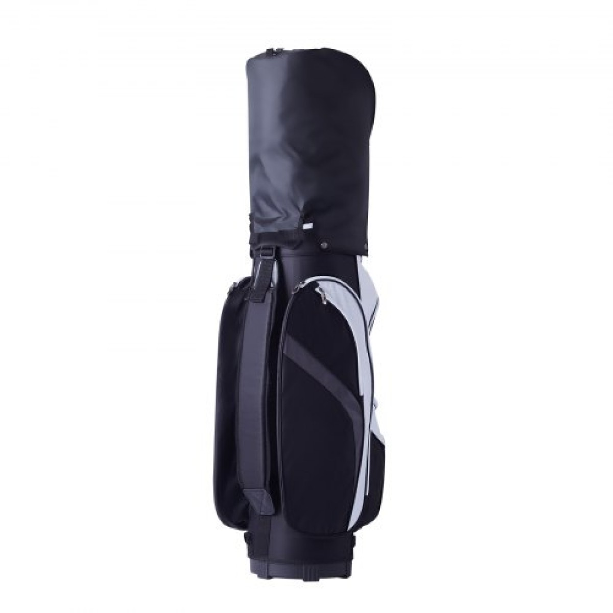 Τσάντα VEVOR Golf Cart με 14 Way Organizer Divider Top, 36" τσάντα Premium νάιλον με πολλές τσέπες, ανθεκτικές τσάντες γκολφ με λαβές & κάλυμμα σκόνης & αποσπώμενα λουριά για άνδρες και γυναίκες, μαύρο χρώμα-μπλοκ