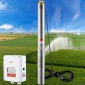 Υποβρύχια αντλία VEVOR Deep Well, 2200W 230V, 9,8 m³/h Ροή 144 m Κεφαλή, με καλώδιο 19,4 m & εξωτερικό κιβώτιο ελέγχου, Αντλίες νερού από ανοξείδωτο χάλυβα για βιομηχανική άρδευση και οικιακή χρήση, IP68 αδιάβροχο